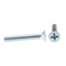 Prime-Line Machine Screw, Flat Head, Phillip Drive No. 12-24 X 1-1/2in Zinc Plated Steel 100PK 9001646 - alternate 3